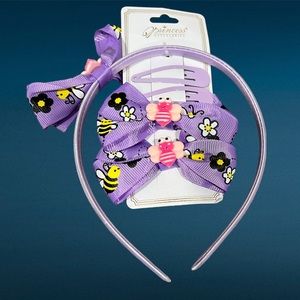 Headband with clips